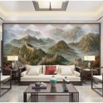 Wallpaper customization TV background wall 8d 3D mural new living room bedroom headboard wallpaper