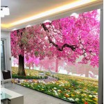 Mountain and Lake Photo Wallpaper Landscape Mural Bedroom Living Room TV Background Sofa Wall (Non-Self-Adhesive)